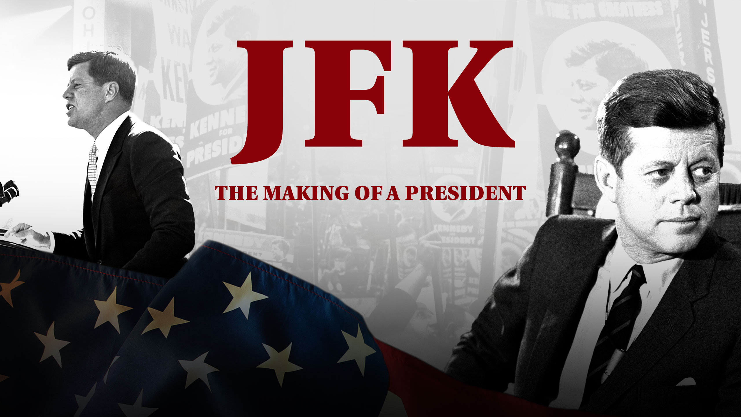 Included in the KENNEDY PACKAGE is "JFK - The Making of a President"